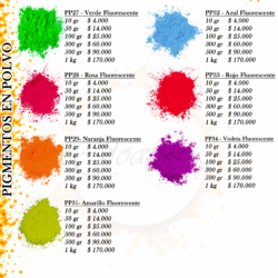 Pigmentos Fluorescentes