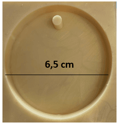 molde para tablet wax circulo ref. 00346