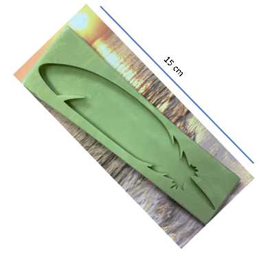 molde pluma ref. 0138