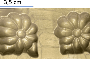 molde flor con hoja ref. 0202