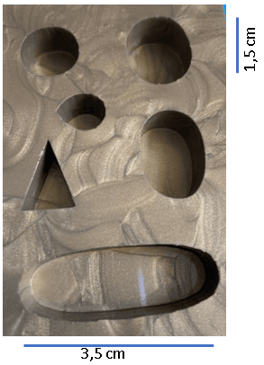 molde piedras figuras varias x6 ref. 0219