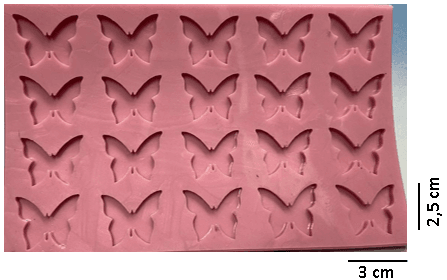 molde mariposa x20 ref. 0232