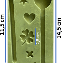 molde lapiceros x2 ref. 0237
