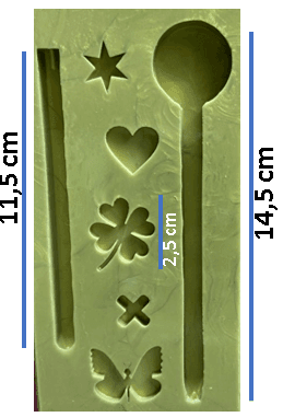 molde lapiceros x2 ref. 0237