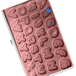 molde abecedario shacker ref. 323