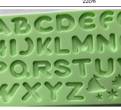 molde abecedario ref. 325