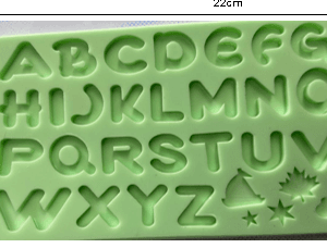 molde abecedario ref. 325