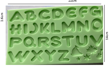 molde abecedario ref. 325