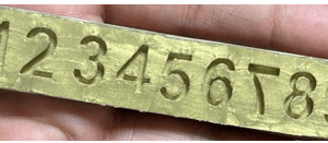 molde abecedario cursivo ref. 360