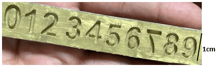 molde abecedario cursivo ref. 360