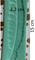 molde separador de pagina pluma ref. 0013