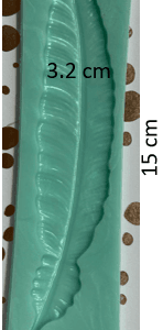 molde separador de pagina pluma ref. 0013