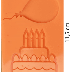 molde globo y torta ref. 0015