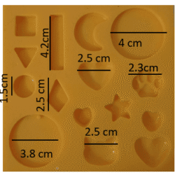 molde figuras varias x15 ref. 0036