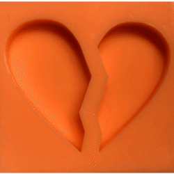 molde corazón partido ref. 0062