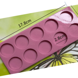 molde placa circulo x10 ref. 0099