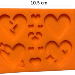 molde corazon varios ref. 0109