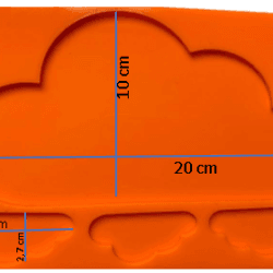molde nube de recuerdo ref. 0120