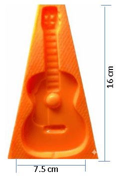 molde guitarra ref. 0121
