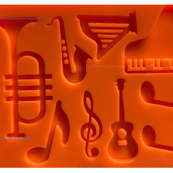 molde el mundo de la musica ref. 0122