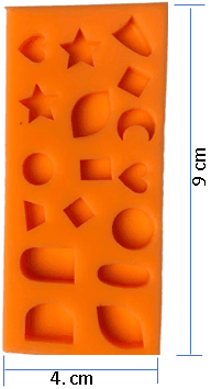 molde mini piedras bisuteria ref. 0124