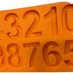 molde numeros 5cm ref. 0129