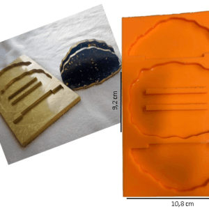 molde servilletero geoda ref. 0131