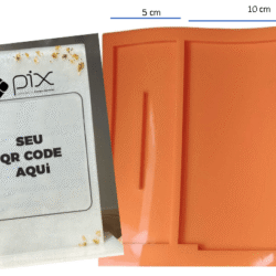 molde placa para qr o logo ref. 0133