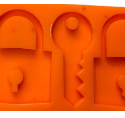 molde candado y llave ref. 0140