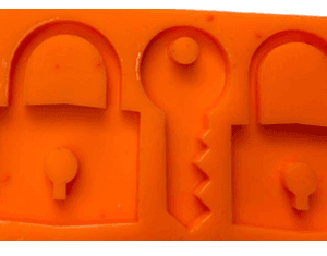 molde candado y llave ref. 0140
