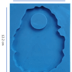 molde exhibidor de uñas tipo geoda ref. 0151