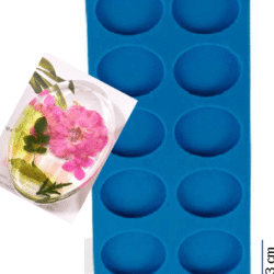 molde placa ovalos x10 ref. 0167