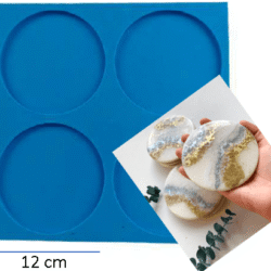 molde porta vasos circular x4 ref. 0172