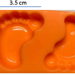 molde piesitos x2 ref. 0187