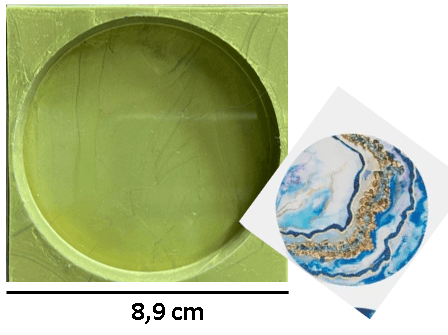 molde circulo para encapsular ref. 0245