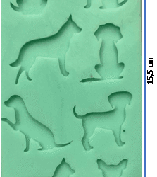 molde perros x8 ref. 0263