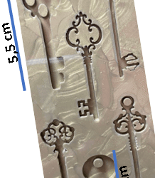 molde llaves x6 ref. 265