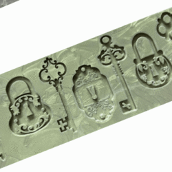 molde llaves candados x7 ref. 0267