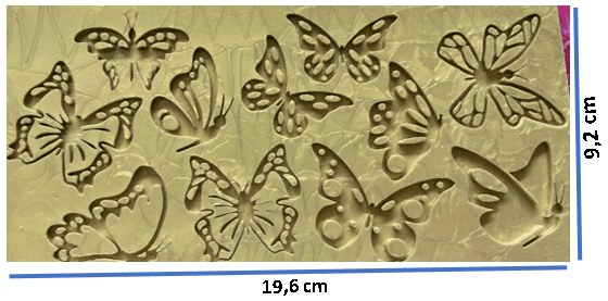 molde mariposas x11 ref. 0269