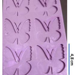 molde mariposa gde x6 ref. 277