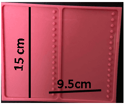 molde pasta de cuaderno libreta ref. 287