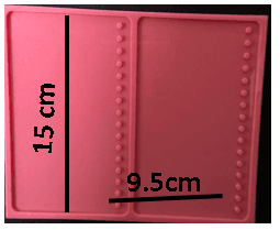 molde pasta de cuaderno libreta ref. 287