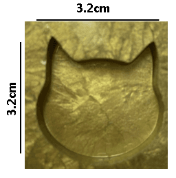 molde placa gato x1 gde ref. 298