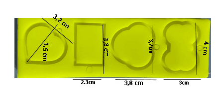 molde llaveros varios ref. 311