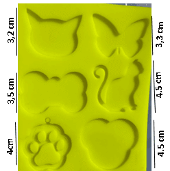molde varios figuras ref. 312