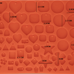 molde varios aretes y topos ref. 430