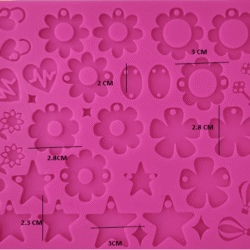 molde para aretes y pulseras ref.449