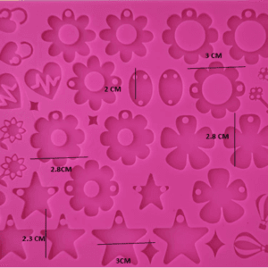 molde para aretes y pulseras ref.449