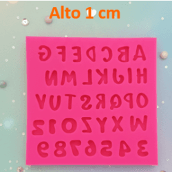 molde abecedario con numeros ref. j734