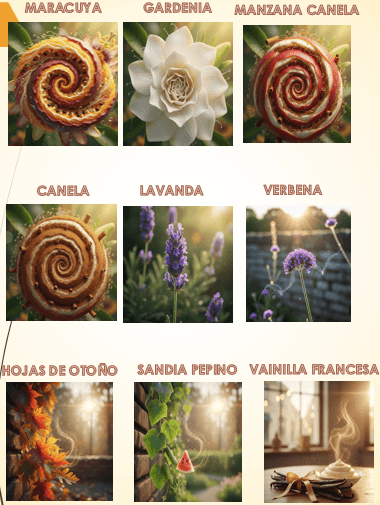 Esencias para Velas
